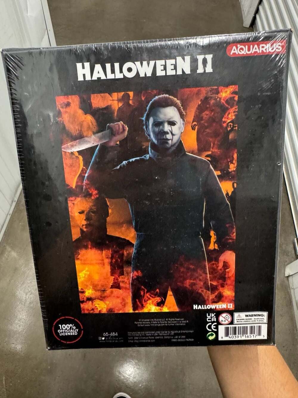 Aquarius Halloween II Fire 1000 Piece Jigsaw Puzzle